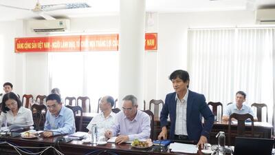 Đoàn công tác Bộ Khoa học và Công nghệ làm việc tại Phú Yên để triển khai, định hướng khung các Chương trình Quốc gia
